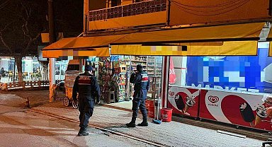 Jandarmadan sahte ve kaçak alkol denetimi