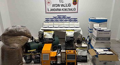 Jandarmadan sigara kaçakçılığı operasyonu: 1 milyon 900 bin TL değerinde malzeme ele geçirildi