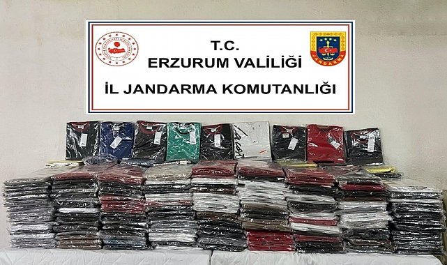 Jandarmadan tişört operasyonu