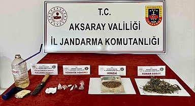 Jandarmanın uyuşturucu operasyonunda 1 kişi gözaltında