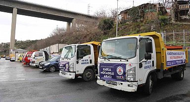 Kağıthane Belediyesi kar yağışına hazır