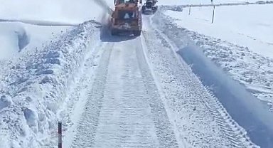 Kağızman-Ağrı kara yolu yeniden ulaşıma açıldı