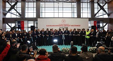Kahramanmaraş'ta 400 yataklı Acil Durum Hastanesi açıldı