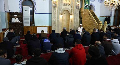 Kahramanmaraş'ta Berat Kandili dualarla idrak edildi