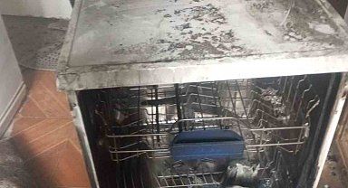 Kahramanmaraş'ta ikamet yangını