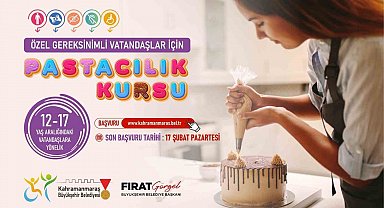 Kahramanmaraş'ta özel şefler bu kurslarda yetişecek