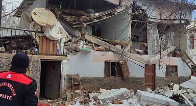 Kahramanmaraş'ta tüp patlaması