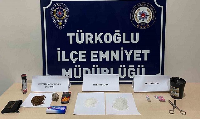 Kahramanmaraş'ta uyuşturucuya 3 tutuklama