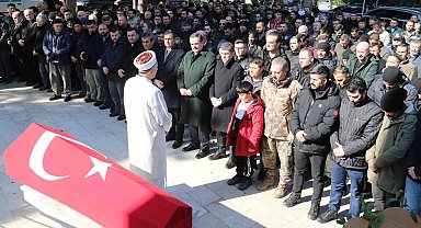 Kalp krizi sonucu vefat eden polis memuru İsa Bacanak defnedildi