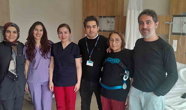 Kambur kalan hasta ameliyatla sağlığına kavuştu