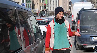 Kanaatkar dilenci, anlık yaşıyor