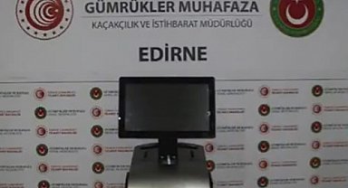 Kapıkule'de lazer epilasyon cihazı ele geçirildi