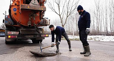 Kar küreme tamam, sıra tamiratta