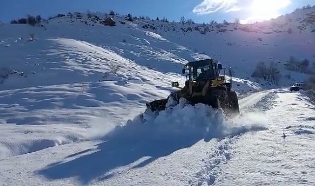 Kar nedeniyle 16 köye ulaşım sağlanamıyor