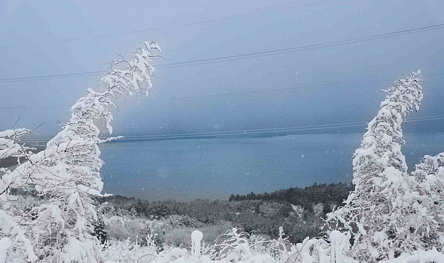 Kar yağışı Sapanca Gölü'ne bereket oldu: Gölde seviye 7 santimetre yükseldi