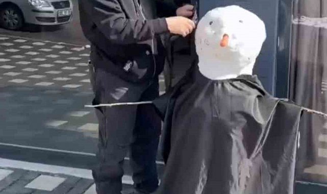 Kar yağışı vatandaşın aklını aldı