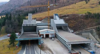 Karavanke Tüneli'nde altyapı tamamlandı, araç geçişleri 2026 yılında başlayacak