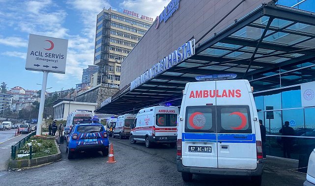 Karbonmonoksit gazından zehirlenen 3 kişinin hastanedeki tedavisi sürüyor