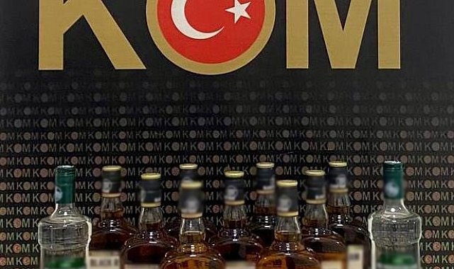 Kars'ta sahte içki operasyonu