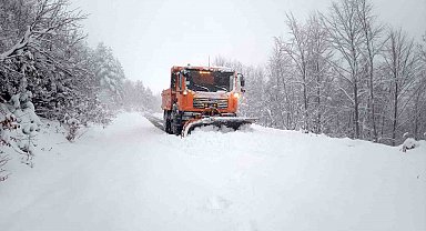 Kastamonu'da kapalı köy yolu sayısı 85'e düştü