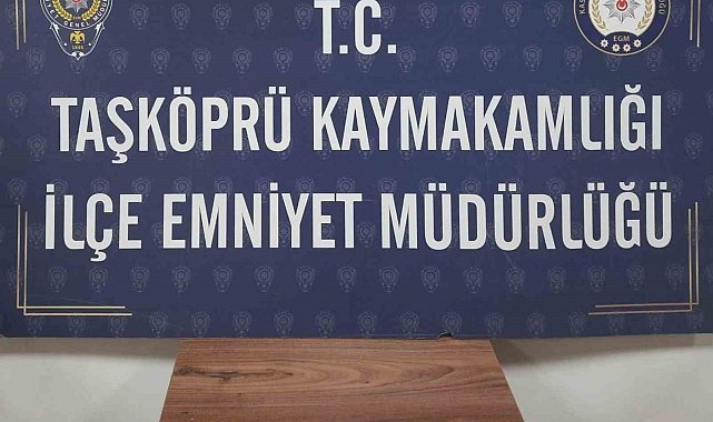 Kastamonu'da uyuşturucu operasyonu: 1 tutuklama