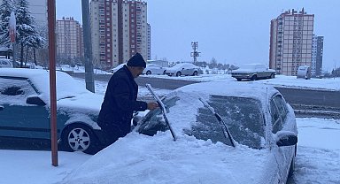 Kayseri beyaza büründü