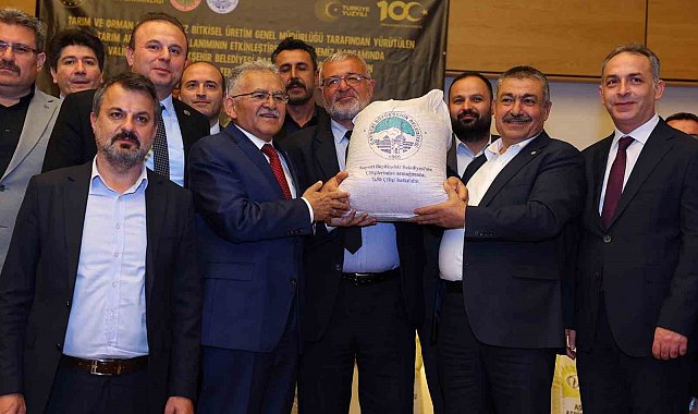 Kayseri Büyükşehir ile tarımda Türkiye'nin zirvesine yükseliyor