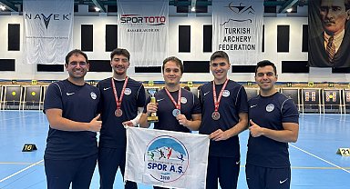 Kayserili okçular Türkiye rekoru kırdı