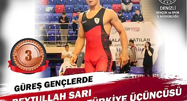 Kazada yaralanıp ailesini kaybeden güreşçi Beytullah Sarı'dan muhteşem dönüş