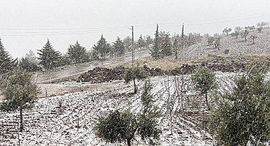 Kilis'te kar sevinci