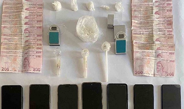 Kırıkkale'de uyuşturucu ticareti şüphesiyle 6 şahıs gözaltına alındı
