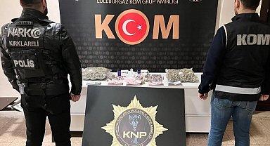 Kırklareli'de uyuşturucu operasyonu: 2 tutuklama
