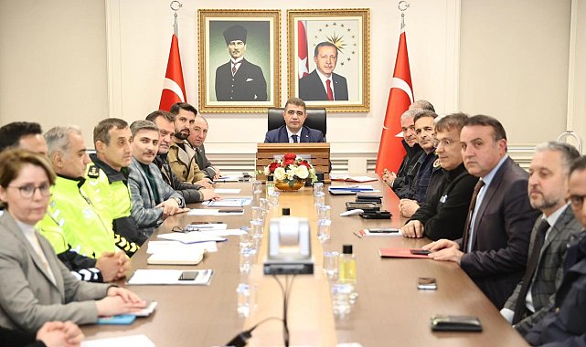 Kış tedbirleri koordinasyon toplantısı yapıldı