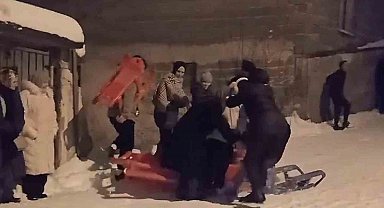 Kızağını alan bu yokuşa koştu