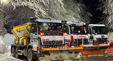 Kocaeli, karla mücadeleye hazır