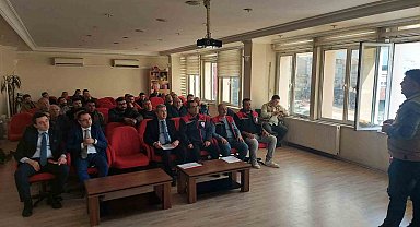 Koçarlı'da üreticiler tarım sigortaları hakkında bilgilendirildi