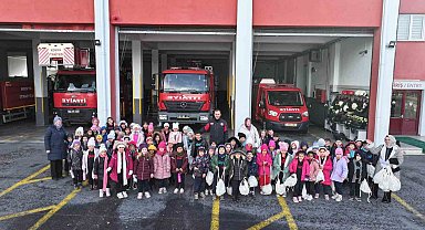 Konya Büyükşehir'den ilkokul öğrencileri için yangın güvenliği seferberliği