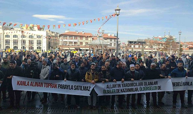 Konya Sivil Toplum Kuruluşları Platformundan Gazze tepkisi