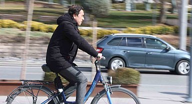 Konya'da şubat ortasında yaz gününü aratmayan hava