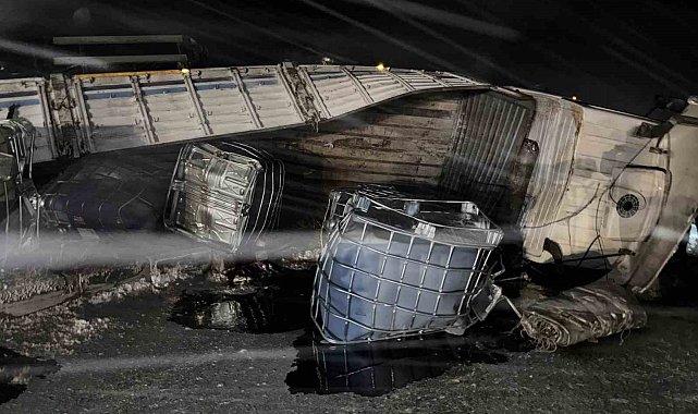 Konya'da tipi ve buzlanma kazaya neden oldu: 1 yaralı