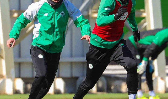 Konyaspor'da, Galatasaray maçı hazırlıkları başladı