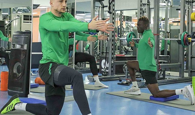 Konyaspor'da, Samsunspor maçı hazırlıkları sürüyor