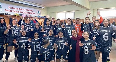 Körfezli kızlar Sakarya Serdivan'ı 5-0 yendi