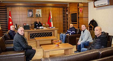 Küçük Sanayi Sitesi Yönetimi'nden İl Müdürü Yılmaz'a ziyaret