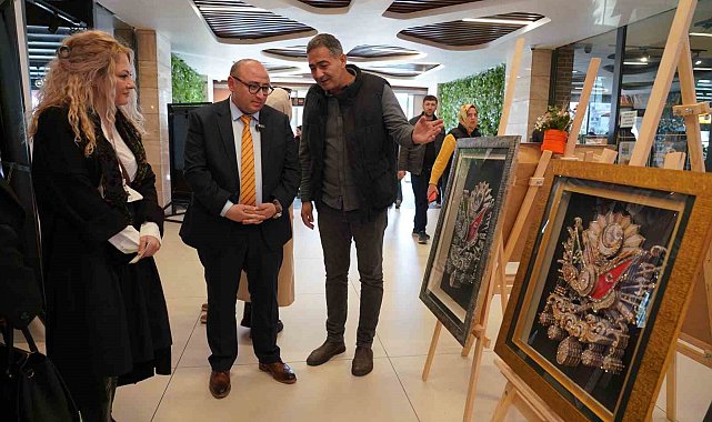 Kursiyerlerin yaptığı resimler, ressamları aratmadı