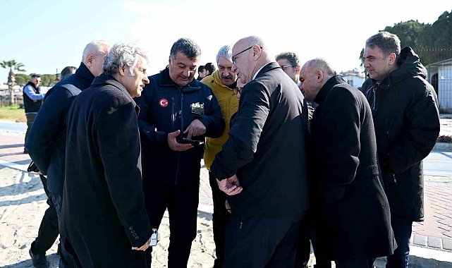 Kuşadası sahil şeridinde 'tsunami' incelemesi