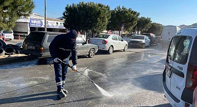Kuşadası Sanayi Sitesi'nde temizlik mesaisi