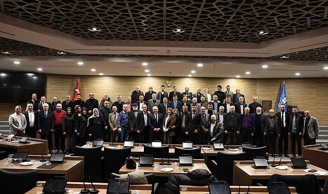 Kütahya Belediyesi muhtarlar toplantısı gerçekleştirildi