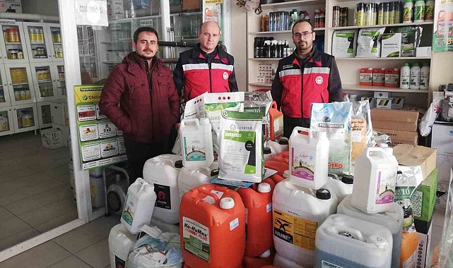 Kütahya'da gübre bayilerinde kontrol ve denetim