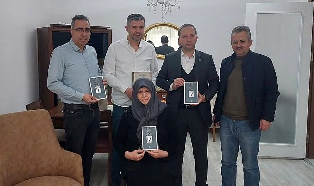 Kütahya'da merhum Sadık Ceylan'ın ailesine anlamlı ziyaret